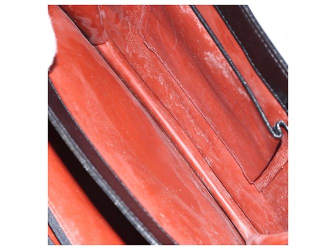 Borsa a Spalla in Pelle Nera e Oro Auth Saint Laurent 170129 Nero D'oro - vista 21