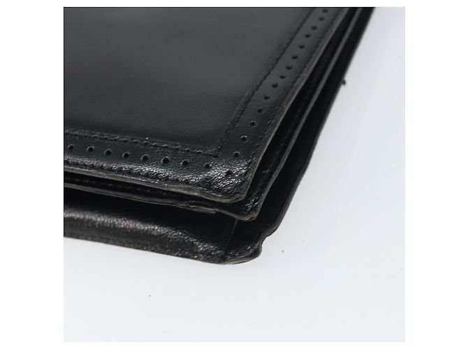 Borsa a Spalla in Pelle Nera e Oro Auth Saint Laurent 170129 Nero D'oro - vista 9