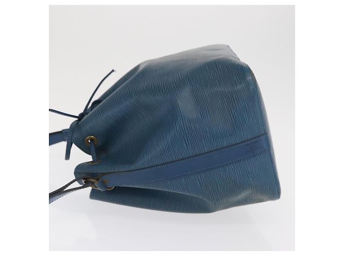 Noe LOUIS VUITTON Borsa a Spalla Petit Noé Epi Blu M44105 LV Auth ka2153 - vista 4