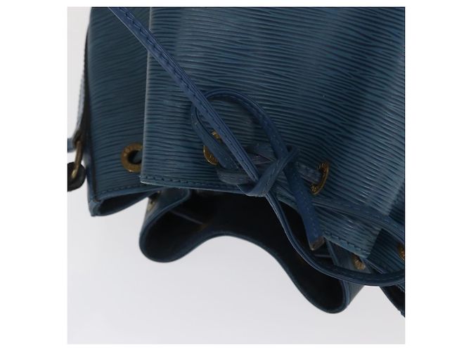 Noe LOUIS VUITTON Borsa a Spalla Petit Noé Epi Blu M44105 LV Auth ka2153 - vista 6
