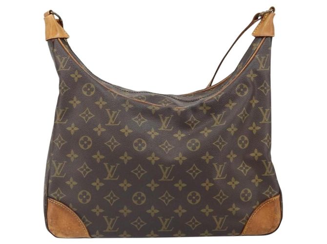 LOUIS VUITTON Borsa a Spalla Monogram Boulogne 35 M51260 LV Auth 170225 Monogramma - vista 13