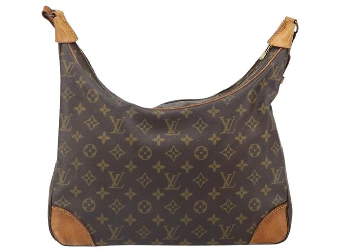 LOUIS VUITTON Borsa a Spalla Monogram Boulogne 35 M51260 LV Auth 170225 Monogramma - vista 2