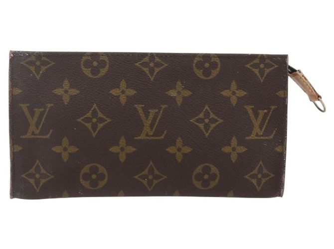 LOUIS VUITTON Pochette Bucket Monogram GM Accessorio LV Auth hk3389 Monogramma - vista 13