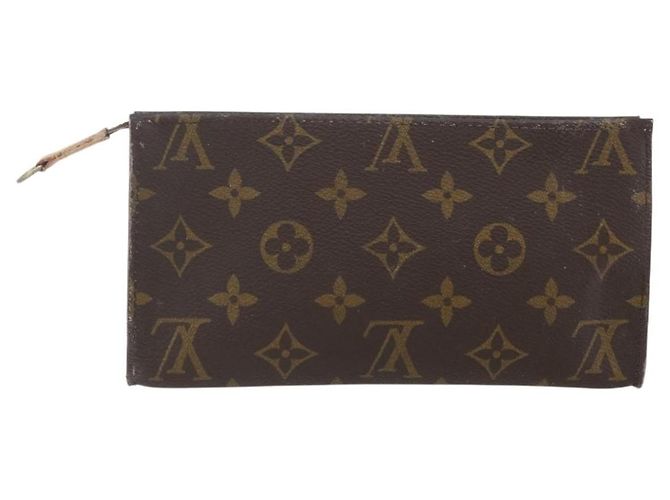 LOUIS VUITTON Pochette Bucket Monogram GM Accessorio LV Auth hk3389 Monogramma - vista 2