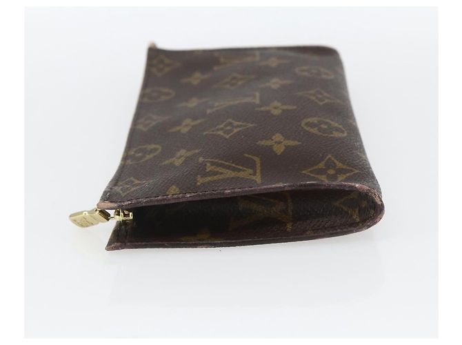 LOUIS VUITTON Pochette Bucket Monogram GM Accessorio LV Auth hk3389 Monogramma - vista 3
