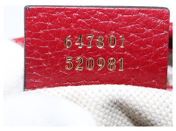 GUCCI GUCCI �~ Borsa Micro GG Supreme Doraemon PVC Beige Oro 647801 Auth 149859SM D'oro - vista 12