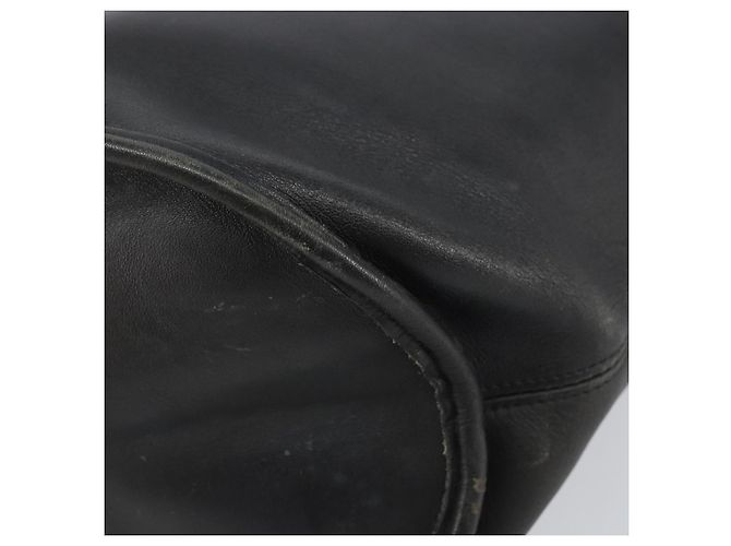 Coach Borsa a Spalla in Pelle Nera e Oro Auth am9384 Nero D'oro - vista 16