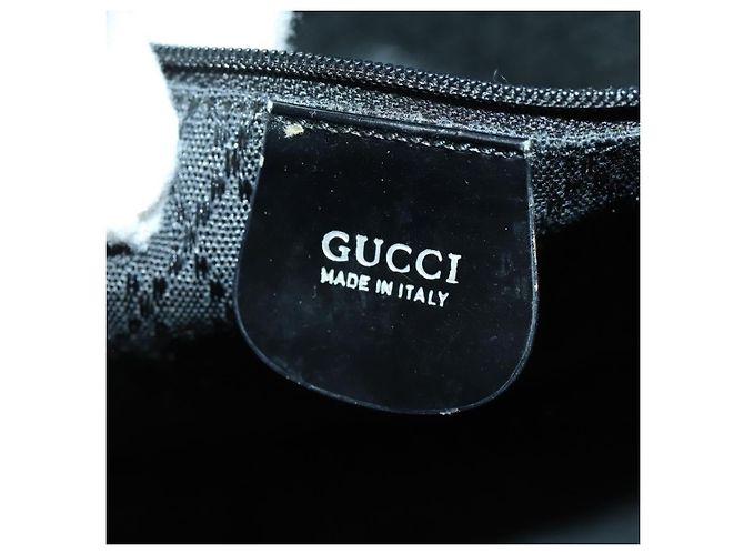 Borsa a mano in nylon Gucci Bamboo 2 in 1 marrone argento 001 1781 1577 Auth 169380 - vista 22