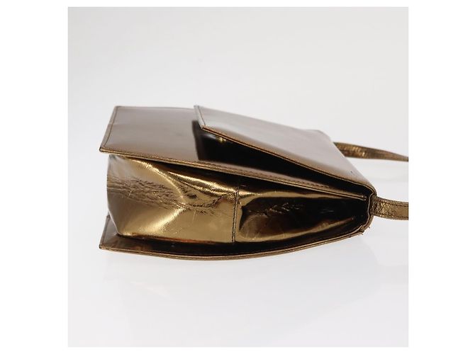BALLY Borsa a Spalla in Pelle Oro Auth BA10280 - vista 3