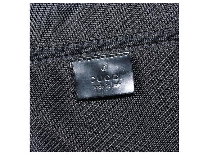Borsa Tote GG Canvas Gucci Nero Oro 002 1122 3444 Auth ep13276 D'oro - vista 17