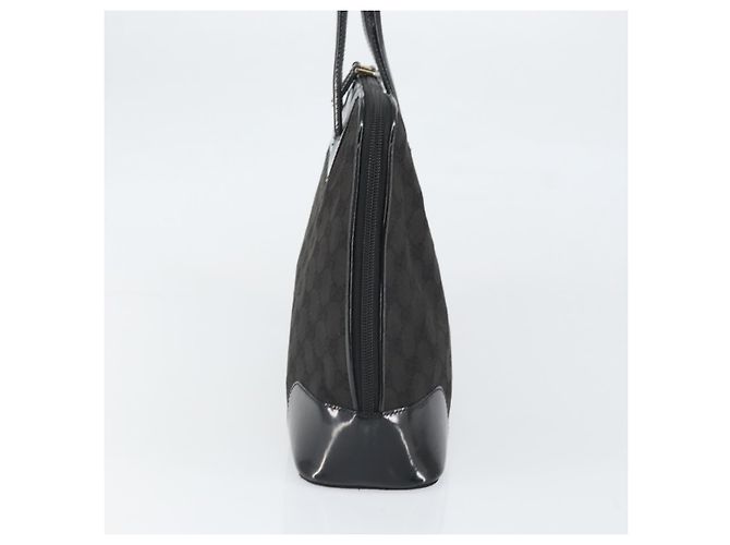Borsa Tote GG Canvas Gucci Nero Oro 002 1122 3444 Auth ep13276 D'oro - vista 3