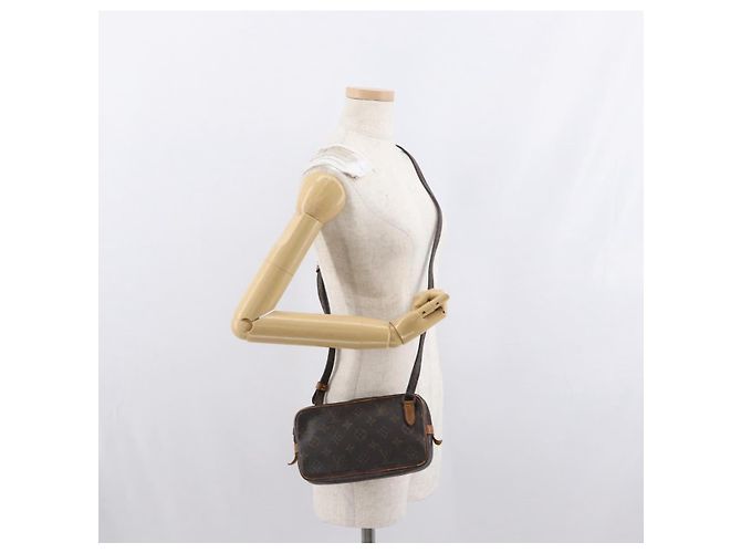 LOUIS VUITTON Borsa a Spalla Monogram Marly Bandouliere M51828 LV Auth 169540 Monogramma - vista 20
