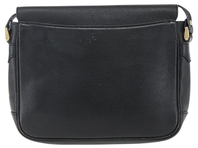 Borsa a Spalla Burberrys in Pelle Nera e Oro Auth ep13305 Nero D'oro - vista 2