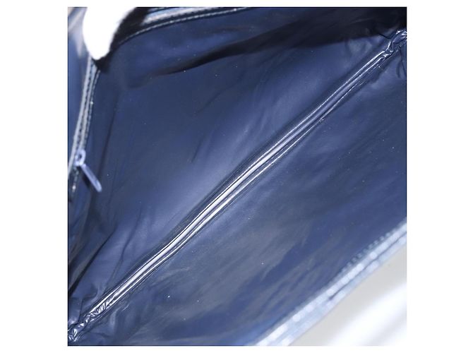 Céline Borsa a mano Celine C Sulky in tela blu marina Auth 169427 Blu navy - vista 10