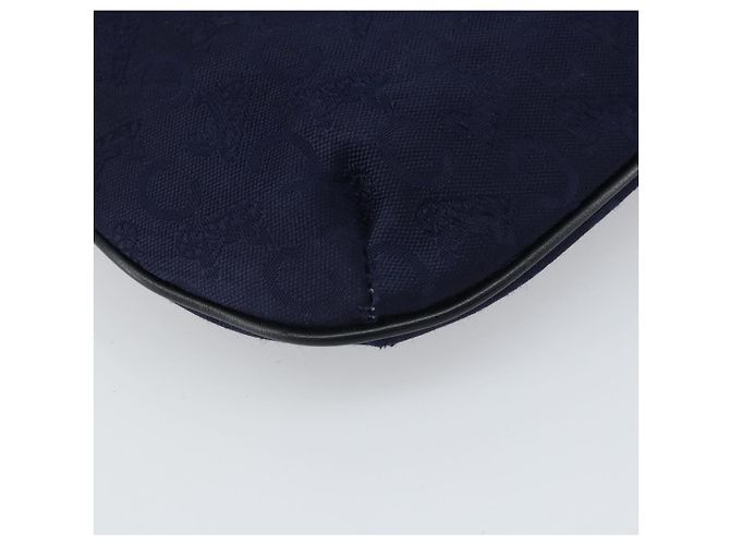 Céline Borsa a mano Celine C Sulky in tela blu marina Auth 169427 Blu navy - vista 14
