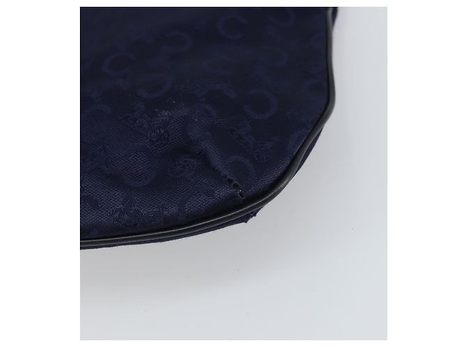 Céline Borsa a mano Celine C Sulky in tela blu marina Auth 169427 Blu navy - vista 15