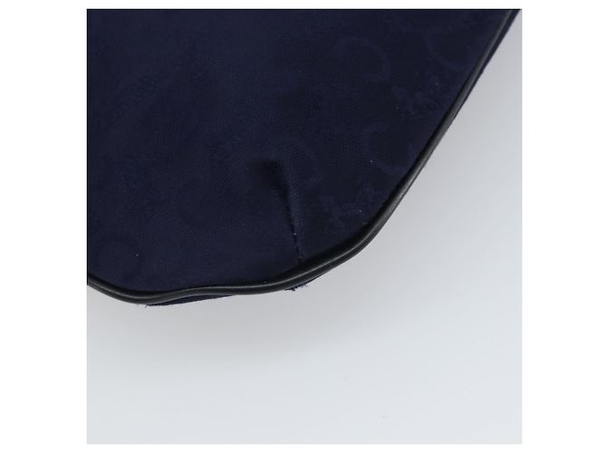 Céline Borsa a mano Celine C Sulky in tela blu marina Auth 169427 Blu navy - vista 16