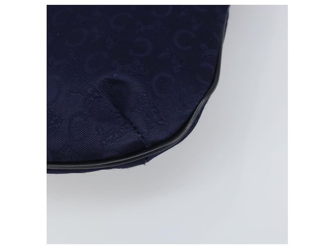 Céline Borsa a mano Celine C Sulky in tela blu marina Auth 169427 Blu navy - vista 9