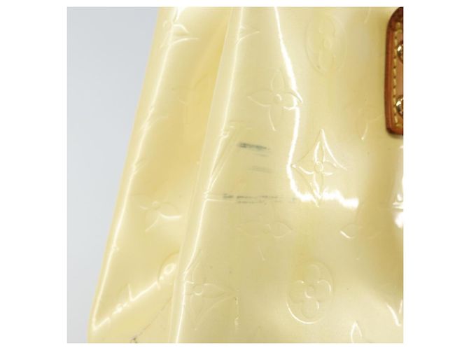 LOUIS VUITTON Borsa a Mano Monogram Vernis Reade PM Perle M91336 LV Auth hk3339 - vista 10