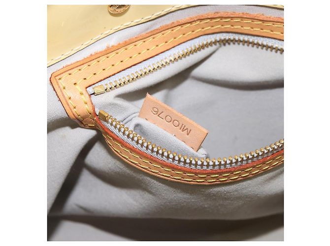 LOUIS VUITTON Borsa a Mano Monogram Vernis Reade PM Perle M91336 LV Auth hk3339 - vista 12