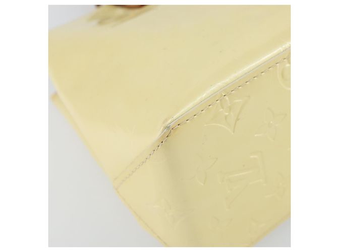 LOUIS VUITTON Borsa a Mano Monogram Vernis Reade PM Perle M91336 LV Auth hk3339 - vista 15
