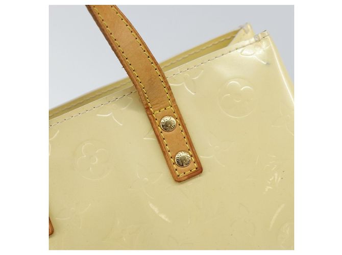 LOUIS VUITTON Borsa a Mano Monogram Vernis Reade PM Perle M91336 LV Auth hk3339 - vista 18