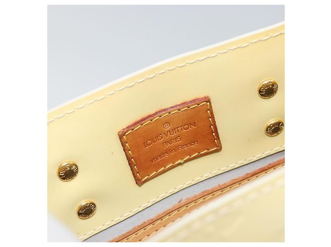 LOUIS VUITTON Borsa a Mano Monogram Vernis Reade PM Perle M91336 LV Auth hk3339 - vista 19
