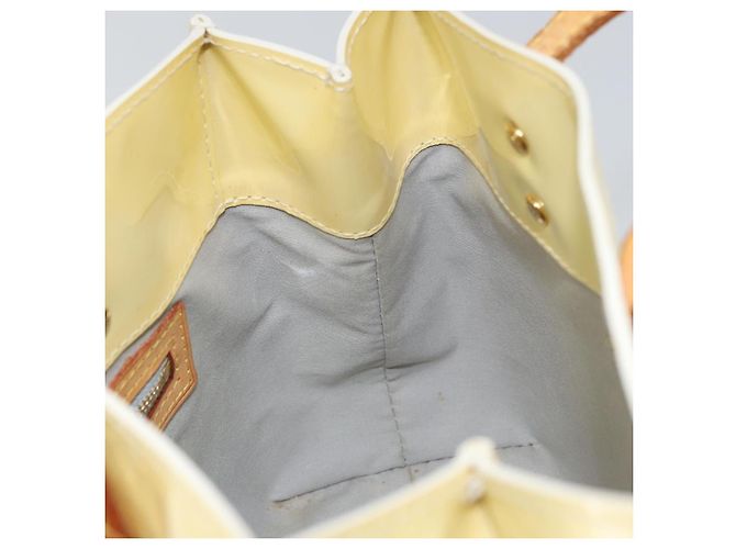 LOUIS VUITTON Borsa a Mano Monogram Vernis Reade PM Perle M91336 LV Auth hk3339 - vista 20
