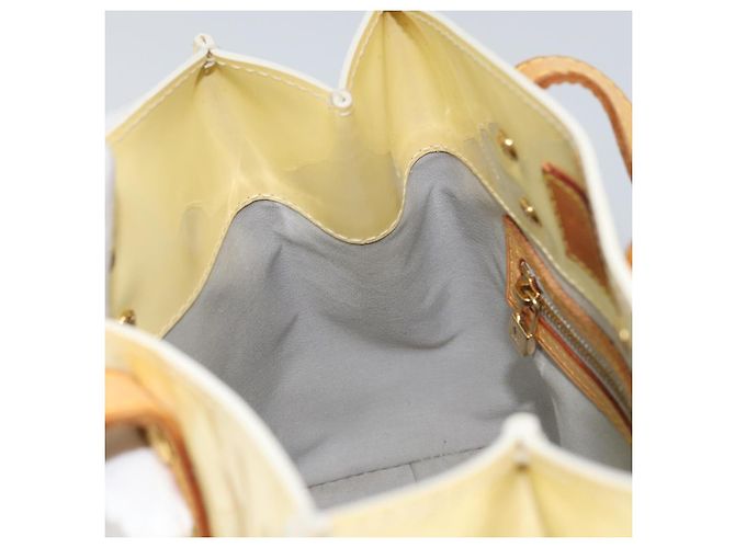 LOUIS VUITTON Borsa a Mano Monogram Vernis Reade PM Perle M91336 LV Auth hk3339 - vista 21