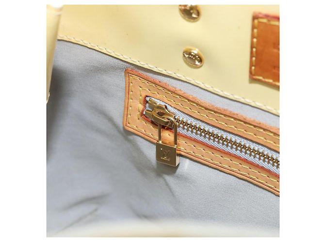 LOUIS VUITTON Borsa a Mano Monogram Vernis Reade PM Perle M91336 LV Auth hk3339 - vista 22