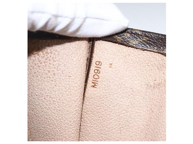 LOUIS VUITTON Borsa Sac Plat Monogram M51140 LV Auth ep13267 Monogramma - vista 12