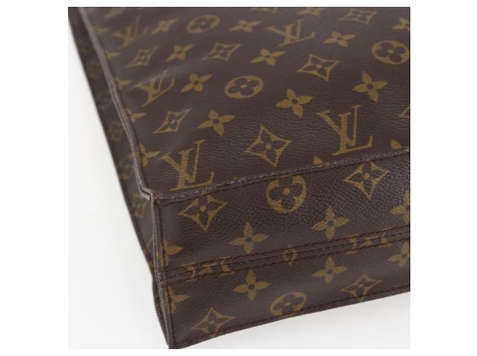 LOUIS VUITTON Borsa Sac Plat Monogram M51140 LV Auth ep13267 Monogramma - vista 14
