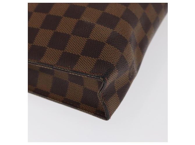 LOUIS VUITTON Poche Toilette 26 Damier Ebene N47543 Auth LV 164696 - vista 15