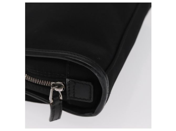GUCCI Clutch in Nylon Nero Argento 108844 Auth 170413 - vista 15