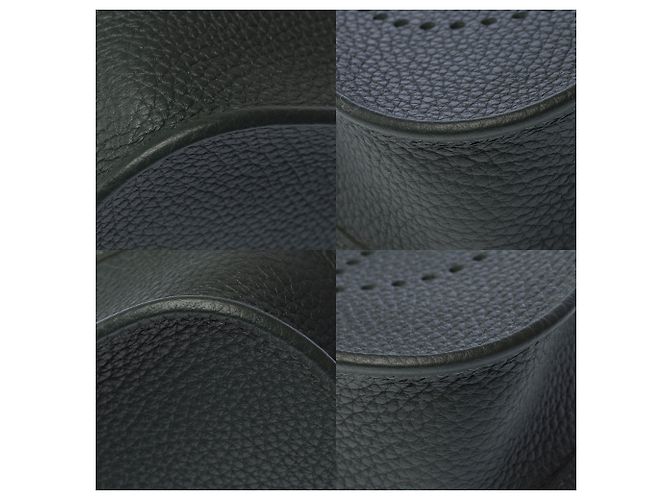 Hermès Borsa HERMES Mini Evelyne in Pelle Verde - 103300 - vista 11
