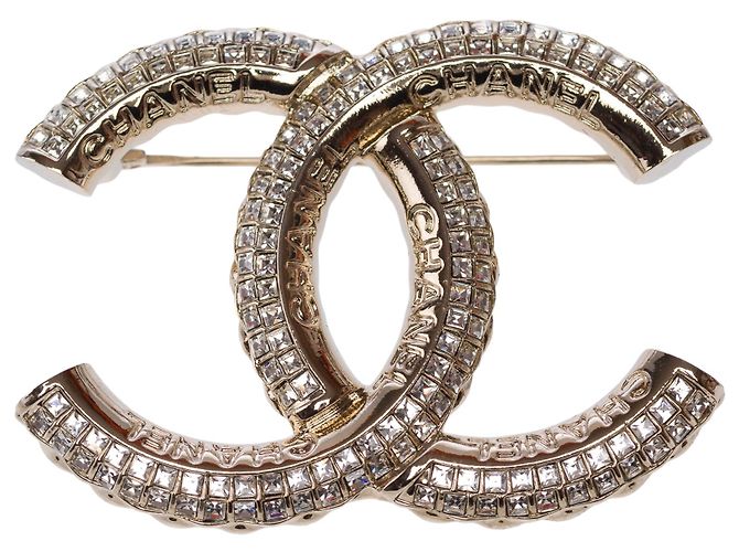 Gioielli CHANEL CC in Metallo Dorato - 103306 D'oro - vista 3