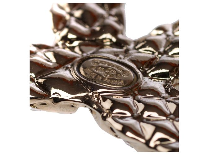 Gioielli CHANEL CC in Metallo Dorato - 103306 D'oro - vista 7