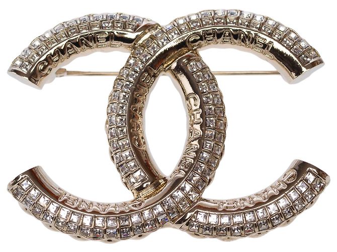 Gioielli CHANEL CC in Metallo Dorato - 103306 D'oro - vista 8