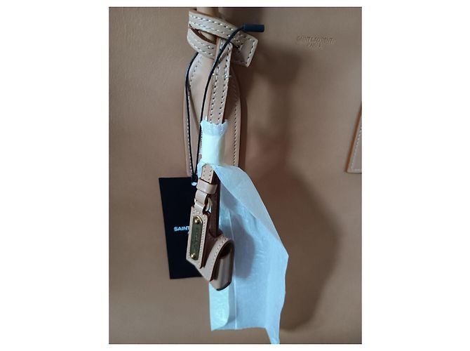 Duffle Saint Laurent Sac de jour daffy 48 ore Beige Caramello Cammello - vista 5