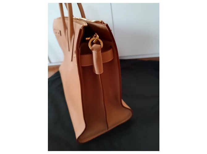 Duffle Saint Laurent Sac de jour daffy 48 ore Beige Caramello Cammello - vista 6