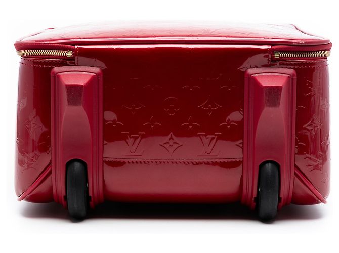 Louis Vuitton Rosso Monogram Vernis Pegase 45 - vista 3