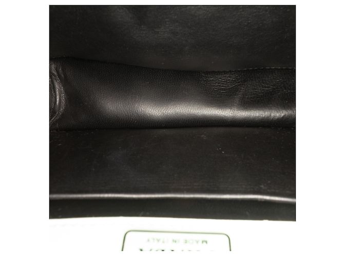 Borsa a tracolla Cahier in pelle di vitello spazzolato verde di Prada - vista 4