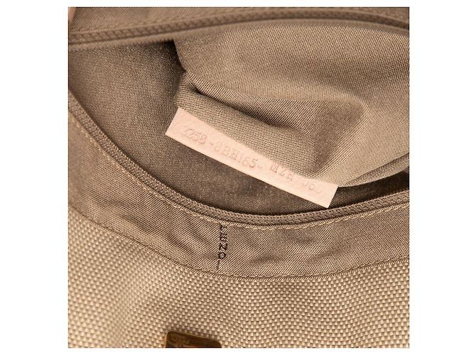 Fendi Braune Zucca-besetzte Canvas-Tasche - Ansicht 6