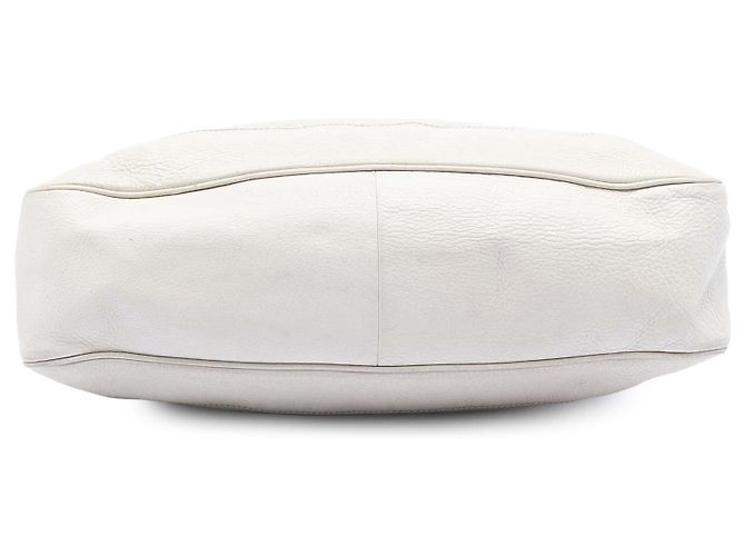 Sac à main Diana en cuir de veau blanc avec bambou Gucci - vue 3