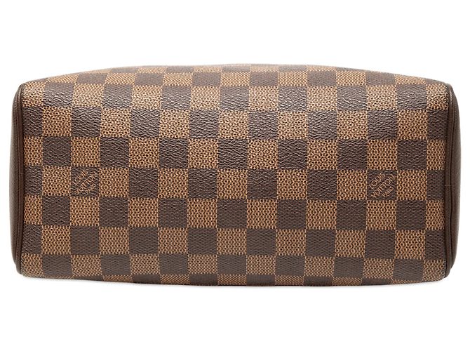 Louis Vuitton Marrone Damier Ebene Brera - vista 3