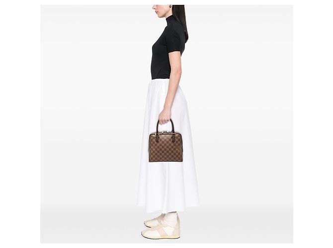 Louis Vuitton Marrone Damier Ebene Brera - vista 7