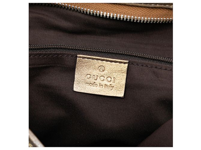 Borsa a tracolla Princy in tela GG marrone di Gucci Bronzo - vista 6