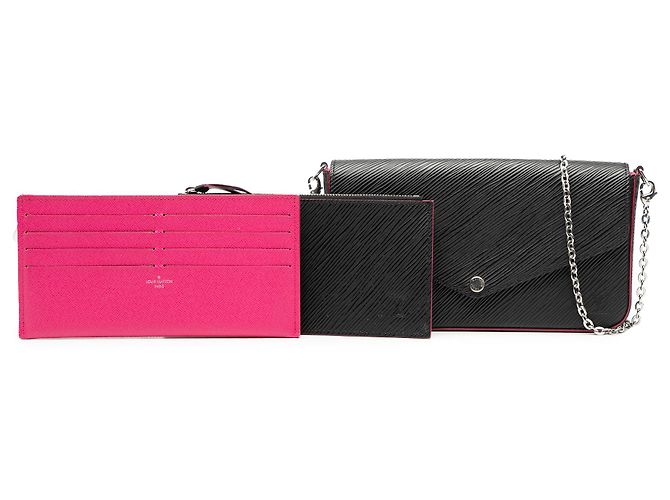 Pochette Felicie Epi Nera Louis Vuitton Nero - vista 8