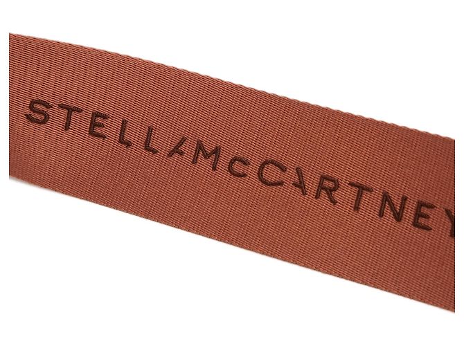 Stella Mc Cartney Borsa a spalla imbottita S Wave in velluto rosso sintetico Stella McCartney - vista 6