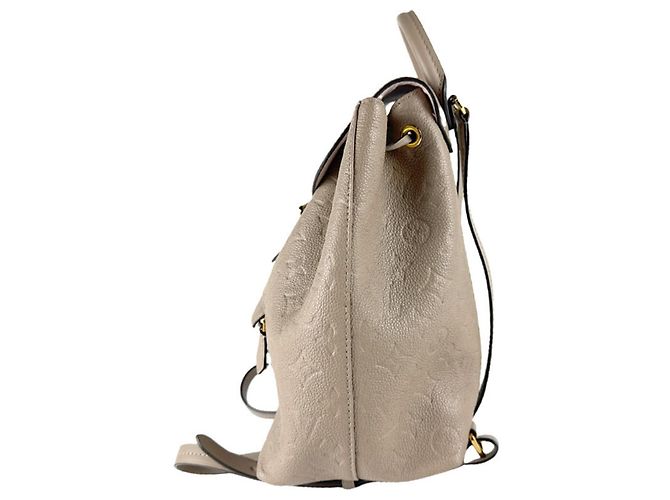 Zaino Montsouris PM in Monogram Empreinte Louis Vuitton Grigio - vista 2